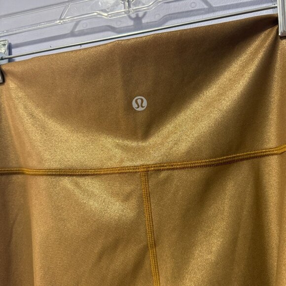 lululemon athletica Metallic Bronze Leggings - Picture 4 of 7